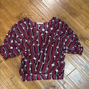 Trina Turk colorful blouse